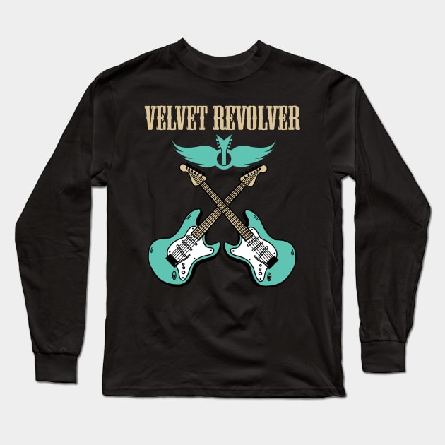 VELVET REVOLVER BAND Long Sleeve T-Shirt by dannyook